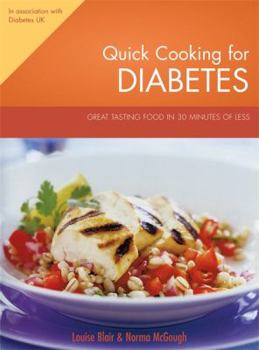 Paperback Quick Cooking for Diabetes Book