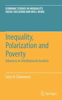 Paperback Inequality, Polarization and Poverty: Advances in Distributional Analysis Book