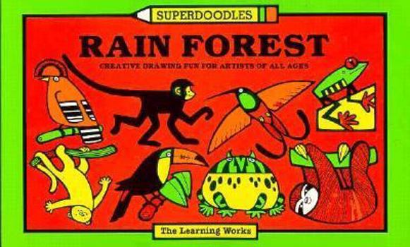 Paperback Rain Forest: Creative Drawing Fun for Artists of All Ages Book
