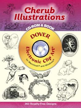 Paperback Cherub Illustrations CD-ROM and Book