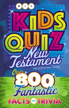Paperback Niv, Kids' Quiz New Testament, Paperback, Comfort Print Book