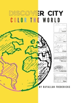 Paperback Discover City Coloring Book: Color The World Book