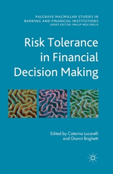 Paperback Risk Tolerance in Financial Decision Making Book