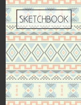 Paperback Blanket pattern Sketchbook: 200 Page Sketchbook: Artist Edition (8.5x11) Book