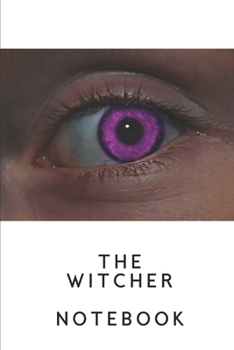 Those Purple Eyes - Yennefer's Eyes - from The Witcher - Gerald's Love - 6 x 9 Journal
