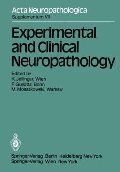 Paperback Experimental and Clinical Neuropathology: Proceedings of the First European Neuropathology Meeting, Vienna, May 6-8, 1980 Book