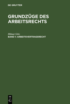 Hardcover Arbeitsvertragsrecht [German] Book