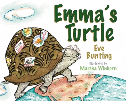 Hardcover Emma's Turtle Book