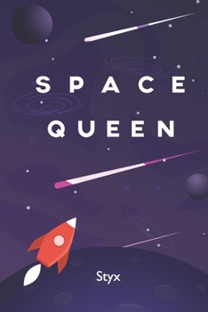 Paperback Space Queen: A middle grade sci-fi book. Book