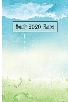 2020 Monthly Planner: Spring Ahead 6 x 9 inch 120 Pages Year Months Weeks Planner, Calendar, and Organizer plus Graph Paper (January 2020 - December 2020)