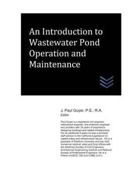 Paperback An Introduction to Wastewater Pond Operation and Maintenance Book