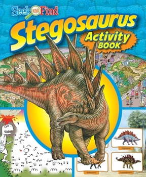 Hardcover Stegosaurus: Seek and Find Activity Book