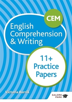 Paperback CEM 11+ English Comprehension & Writing Practice Papers Book