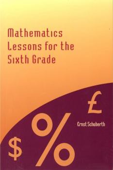 Paperback Mathematics Lessons for the Sixth Grade [German] Book