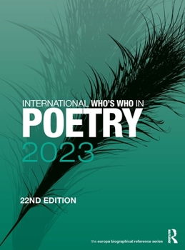 Hardcover International Who's Who in Poetry 2023 Book