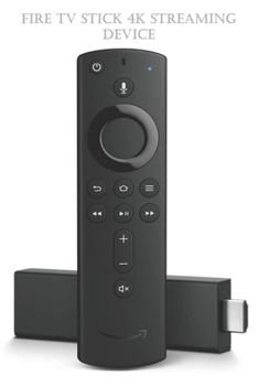 Paperback Fire TV Stick 4K streaming device: with Alexa Voice Remote (includes TV controls) Dolby Vision Book