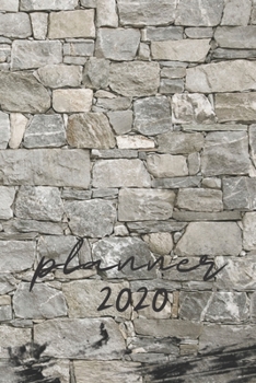 Planner 2020: Blank daily and weekly calendar 2020 to organize your life day by day! Perfect gift for busy mom, entrepreneurs and students. Minimalist cover design.