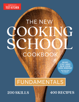 Hardcover The New Cooking School Cookbook: Fundamentals Book