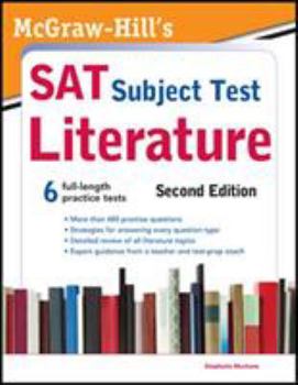 Paperback McGraw-Hill's SAT Subject Test Literature, 2nd Edition Book
