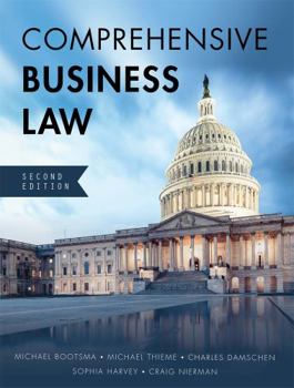 Paperback Comprehensive Business Law Book