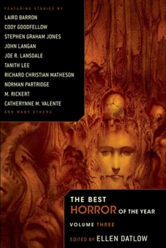 Paperback The Best Horror of the Year, Volume 3 Book