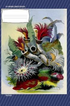 Paperback Sea Anemone Composition Book