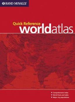 Paperback Quick Reference World Atlas Book