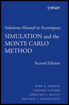 Paperback Student Solutions Manual to Accompany Simulation and the Monte Carlo Method Book
