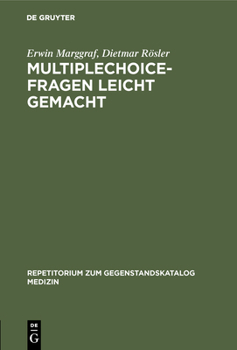 Hardcover Multiplechoice-Fragen leicht gemacht [German] Book
