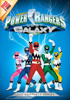 DVD Power Rangers Lost Galaxy: The Complete Series Book