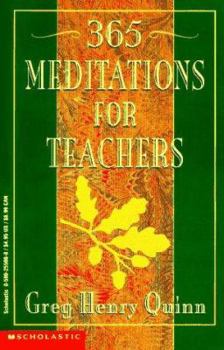 Paperback Three Hundred and Sixty Five Meditations for Teachers Book