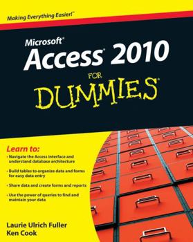 Paperback Access 2010 for Dummies Book