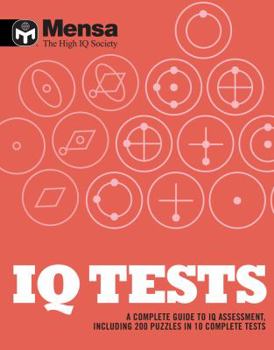 Paperback Mensa IQ Tests Book