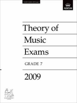 Paperback Theory of Music Exams, Grade 7, 2009: Published Theory Papers Book