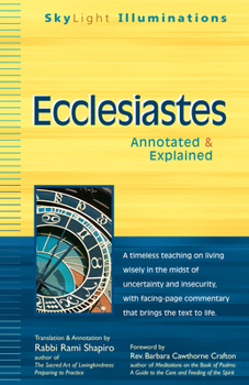 Hardcover Ecclesiastes: Annotated & Explained Book