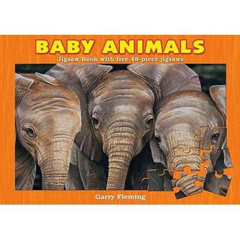Hardcover Baby Animals Jigsaw Book