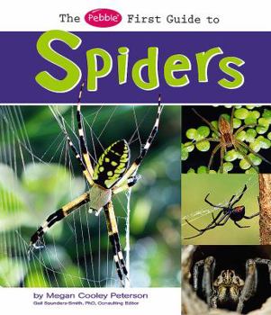 Library Binding The Pebble First Guide to Spiders Book