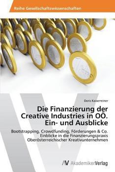 Paperback Die Finanzierung der Creative Industries in OÖ. Ein- und Ausblicke [German] Book