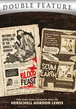 DVD Blood Feast / Scum of the Earth Book