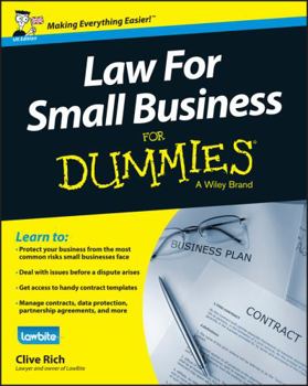 Paperback Law for Small Business for Dummies - UK Book