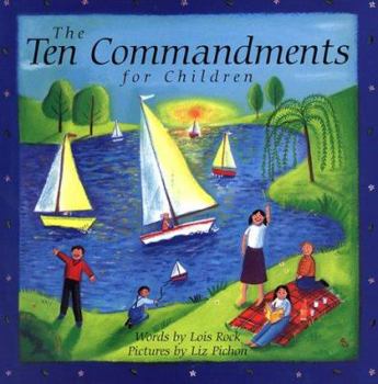 Hardcover The Ten Commandments for Children Book