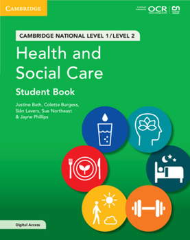 Paperback Cambridge National in Health and Social Care Student Book with Digital Access (2 Years): Level 1/Level 2 [With eBook] Book