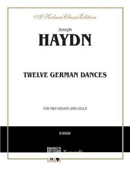 Paperback Twelve German Dances: arranged, Score & Parts (Kalmus Edition) Book