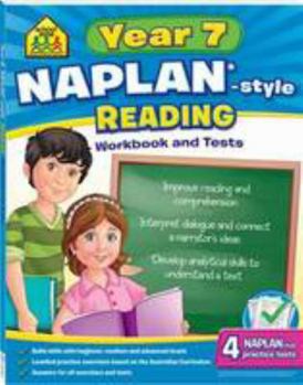 Paperback NAPLAN -style Year 7 Reading Workbook and Tests (School Zone) Book