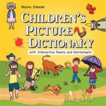 Paperback Children's Picture Dictionary Book