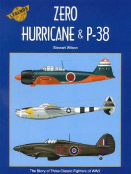 Paperback Zero, Hurricane and P-38: Legends of the Air 4 Book