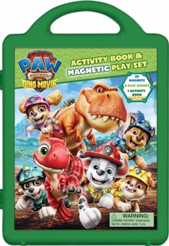 Misc. Paw Patrol the Dino Movie: Book and Magnetic Play Set Book