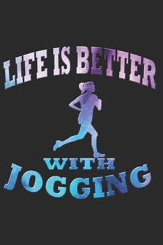 Paperback Joggen Notizbuch: Joggen Notizbuch die Perfekte Geschenkidee f?r Jogger oder Joggen Fans. Das Taschenbuch hat 120 wei?e Seiten mit Punkt [German] Book