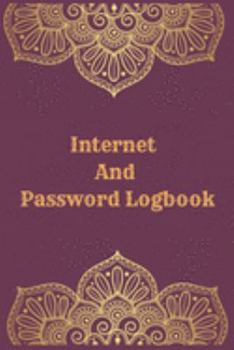 Internet  And  Password Logbook: Vol 13 Password Keeper Notebook Organizer Small Notebook For Passwords Journal Username and Password Notebooks Logbook Journals For Girls