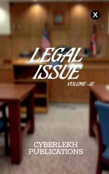 Paperback Legal Issue, Volume -III Book
